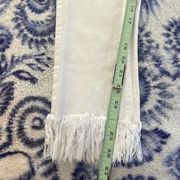 GUC just black denim jeans. Size 27. Color: white. Made in the USA! - Picture 6 of 7